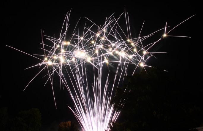 Foto Feuerwerk anl. der 950-Jahr-Feier in Alfter