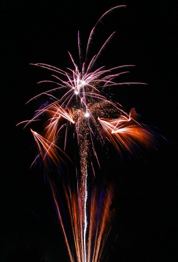 Foto Feuerwerk anl. der 950-Jahr-Feier in Alfter